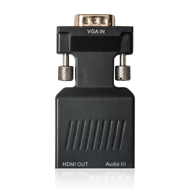 VGA revolution, HDMI master converter, VGA, TO, HDMI, adapter, audio band, power supply, HD 1080P