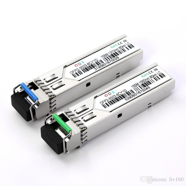 DFP2-5503-8CY1D 155M LC Single Fiberr Optic 80KM SFP Module Fibe Module DFP2-5503-8CY1D 155M LC Single Fiber 80KM