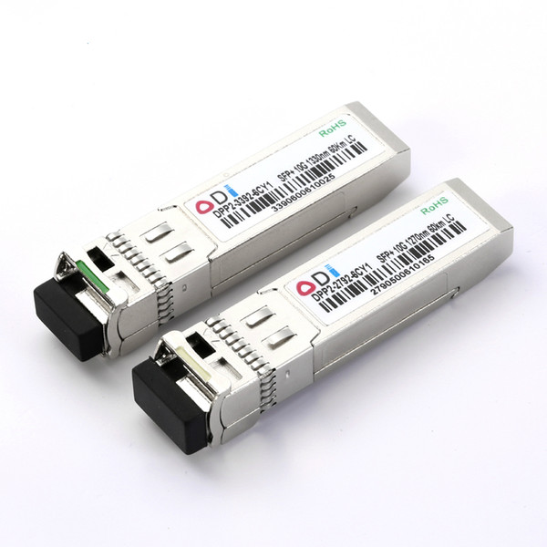 DPP2-3392-6CY1 10G SFP+ BIDI Optical Transceiver Module LC Simplex TX1270nm RX1330nm 60km port