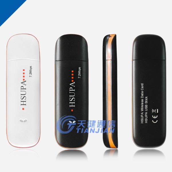 3G Wireless Internet HSUPA Modem 7.2 Mbps Dongle with Sim Card Slot