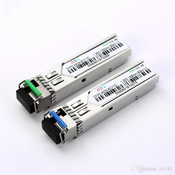 Single mode single Optical fiber SFP 1.25G BIDI 1550/1490nm 80KM Optical