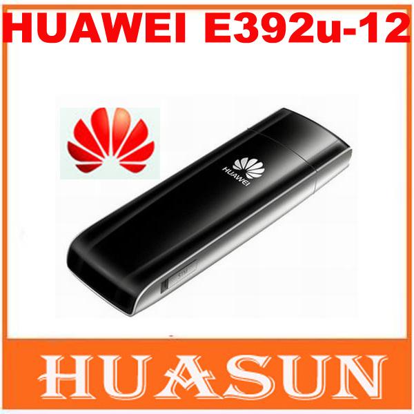 free shipping Unlocked Huawei E392 4G LTE USB Modem E392U-12 4G data card supports LTE FDD 800/1800/2600Mhz