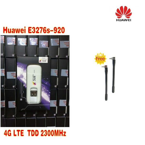 Unlocked Huawei E3276S-920 E3276 4G LTE Modem 150Mbps WCDMA TDD Wireless USB Dongle Network plus 2pcs 4g antenna