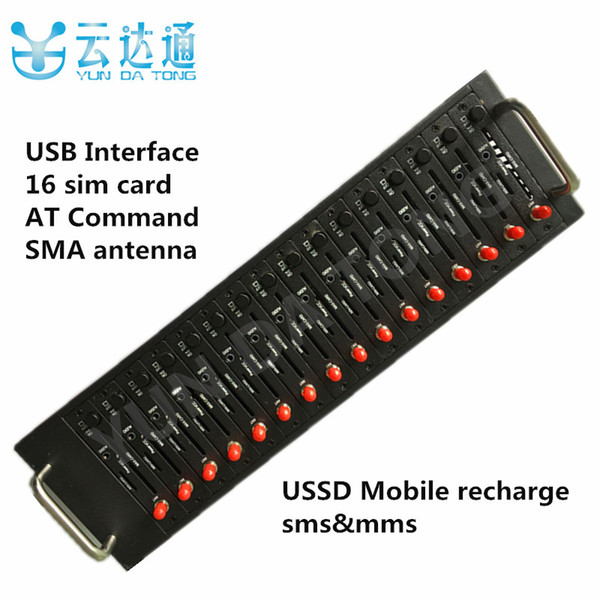 Multi sim gsm sms data modem pool for bulk SMS Gateway Wavecom 16 ports sms modem pool 900/1800mhz bulk sms broadcasting marketing sim bank