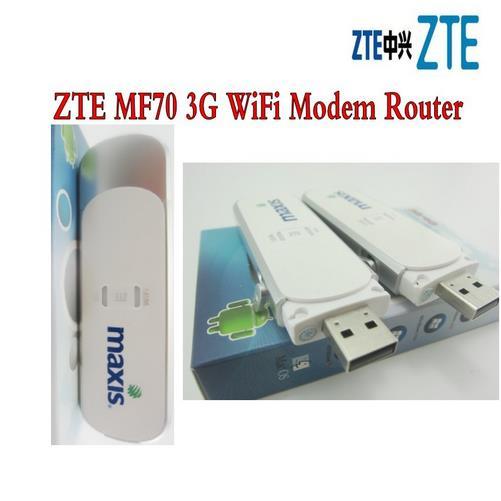 Unlocked ZTE MF70 TELSTRA 21.6M HSPA 3G WCDMA GSM USB Wireless Router SIM Card Wifi