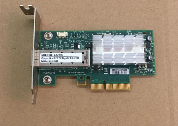 Mellanox ConnectX-3 PCIe x4 NIC 10 Gigabit 10GBe SFP Single Port Server Adapter