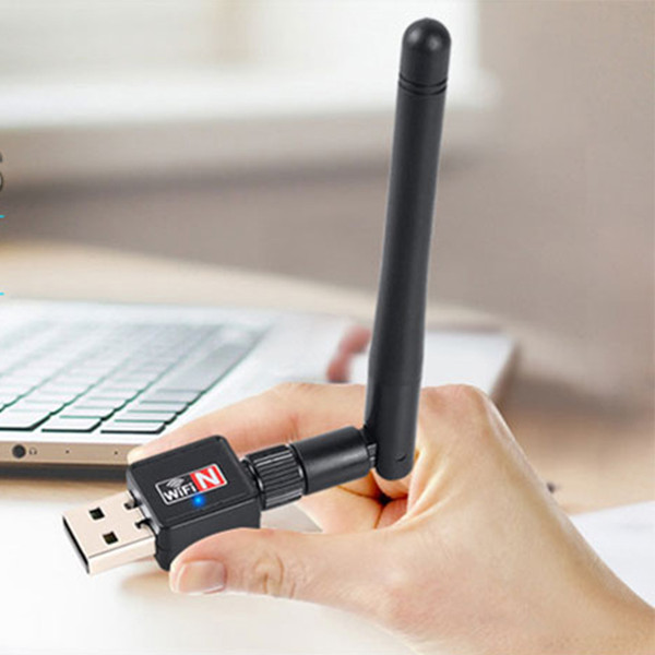Mini Network Card USB WiFi Adapter 150mbps 2dBi Wi-Fi Adapter PC Wi Fi Antenna WiFi Dongle 2.4G USB Ethernet WiFi Receiver