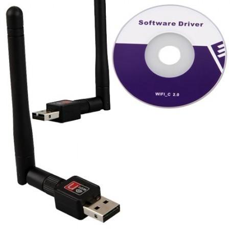 Mini Wireless Network Card Adapter With Antenna For Laptop