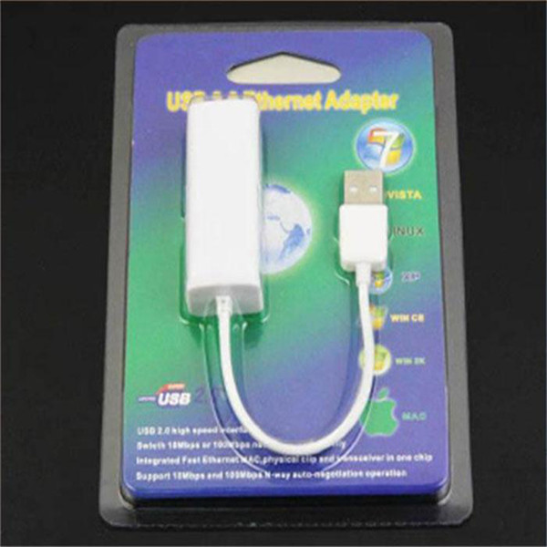 USB to RJ45 USB 2.0 to High Speed Ethernet Network LAN Adapter Card for PC\windows7, Laptop,LAN adapter 3-port HUB FDA1100#M1