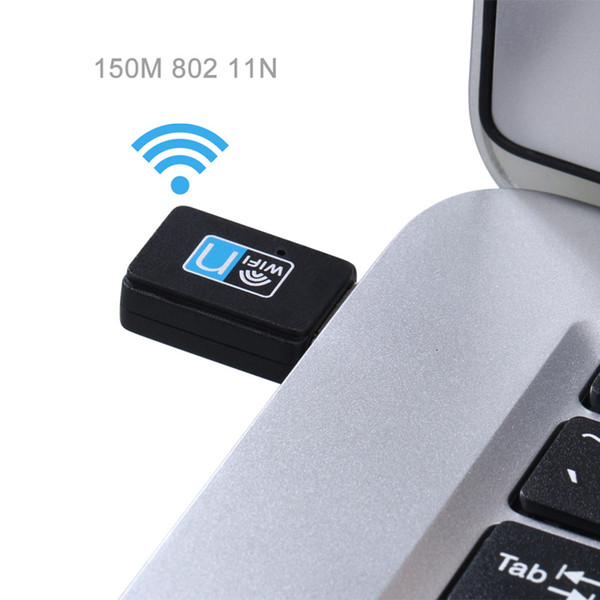 USB WiFi Adapter 150M Wireless Network Card 802.11 n/g/b LAN Adapter with Blister Pack DHL Free shipping