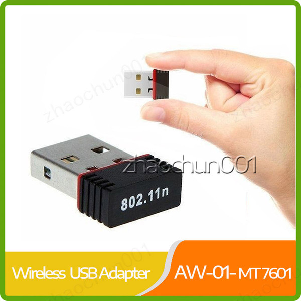 Nano 150m Usb Wifi Wireless Adapter 150mbps Ieee 802.11n G B Mini Antena Adaptors Chipset Mt7601 Network Card 100pcs Free Dhl