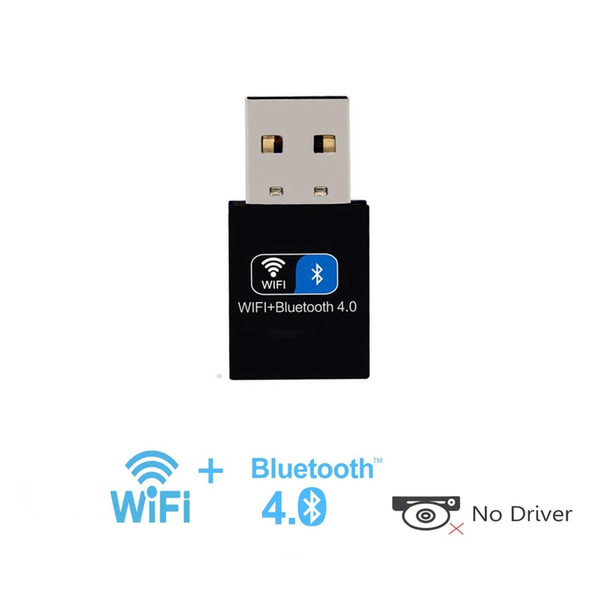 2in1 USB 150mbs wifi and Bluetooth 4.0 Adapter Dongle Wireless usb Wifi dongle for Desktop Laptop PC