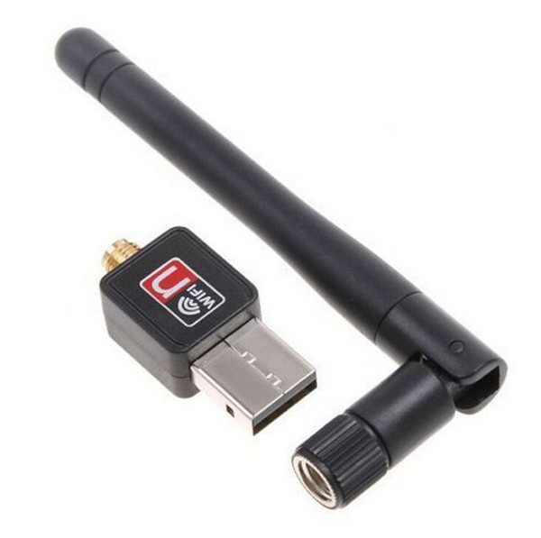 HOT Mini 802.11N/G/B 150Mbps USB WiFi Wireless Adapter Network LAN Card w/Antenna