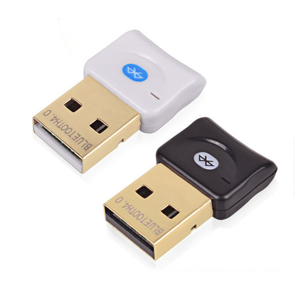 Mini USB Bluetooth V4.0 Dual Mode Wireless Dongle Gold plated connector CSR 4.0 Adapter Audio Transmitter For Win7/8/XP OTH817