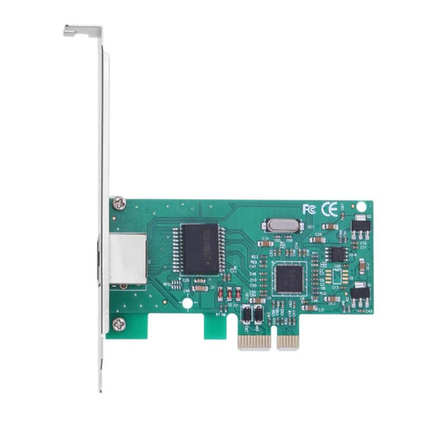 high quality 8111C Self-Adaptive Gigabit Ethernet PCI-E Network Controller Card RJ45 Lan Adapter Converter for Desktop PC Computer