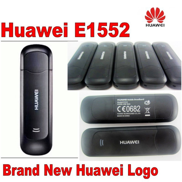 Huawei E1552 Mobile Broadband HSDPA USB STICK logo randomly