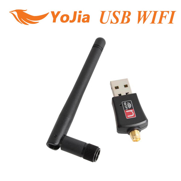 300Mbps Wireless Wifi Adapter USB Wifi Receiver 2.0 with 2dBi Antenna Lan Network Card 802.11n/b/g for PC Computer Desktop