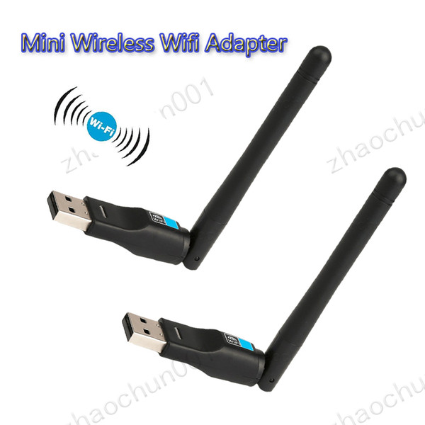 Mini Wireless Wifi Adapter 150 Mbps 20dBm Antenna USB Wifi Receiver Network Card 802.11b/n/g High Speed Wifi Adaptador