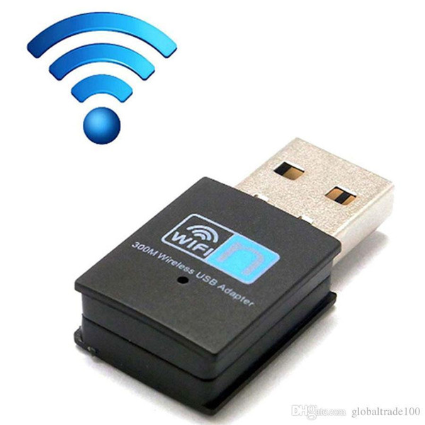 Mini 300m Usb Wifi Adapter External Network Card 300mbps Wireless Adapters 802.11 N/g/b Rtl8192eu Chipset