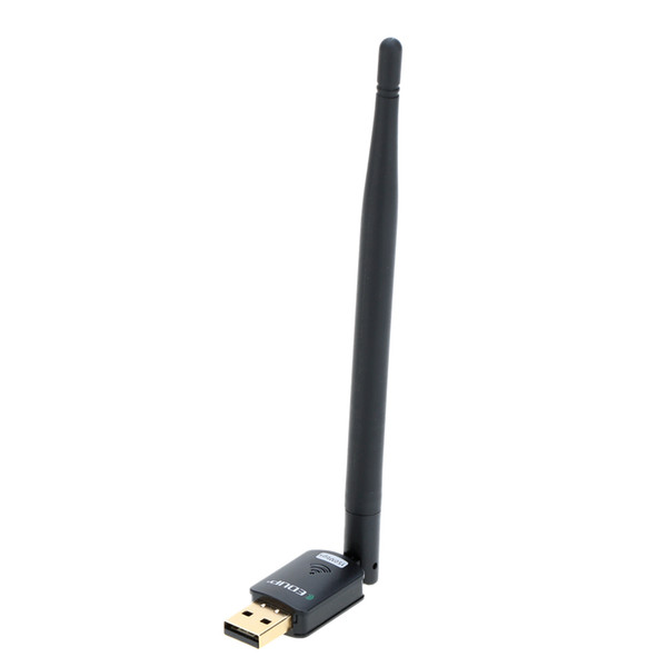 2.4GHz 150Mbps 150M USB Wireless WiFi Adapter Dongle Network Card Receiver IEEE 802.11b/g/n High Speed with 6dBi Antenna