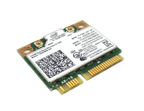 Wireless Adapter Card for Intel Wireless-N 7260 (7260HMW AN) abgn Wi-Fi + Bluetooth 4 Mini PCIe for hp 717381-001 717381