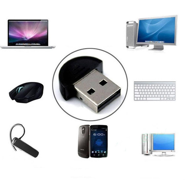 Mini USB2.0 EDR Wireless Bluetooth Dongle Adapter for Laptop PC Win Xp Win7 8 Computer