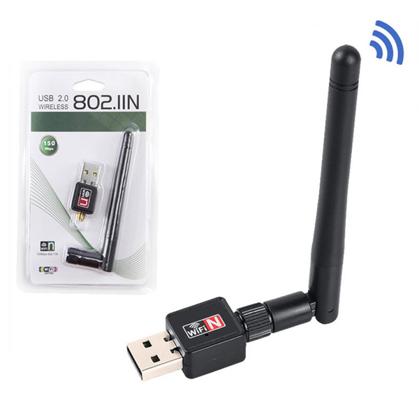 150Mbps USB WiFi Wireless Adapters Network Networking Card LAN Adapter With 5dbi Antenna IEEE 802.11n/g/b 150M Mini Adapters OM-JY2