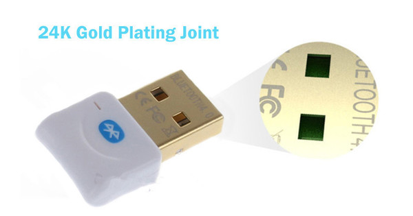 Mini USB Bluetooth Adapter Dongle 4.0 For PC And So on With High Quality Free Shipping Hot Sale Bluetooth4.0!