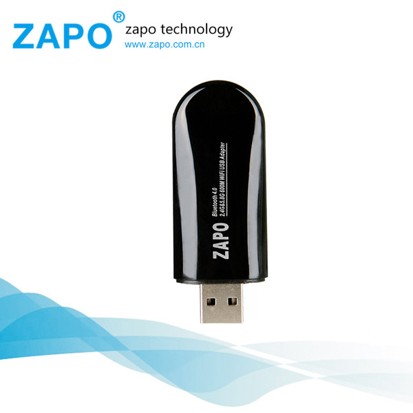 ZAPO brand W67S 600M dual frequency wireless Bluetooth network card WIFI Bluetooth 4 receiver Bluetooth network card