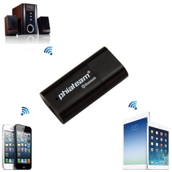 Best Price 3.5mm USB Bluetooth Music Audio Stereo Receiver for Car AUX IN Speaker Phone MP3 Nov1935