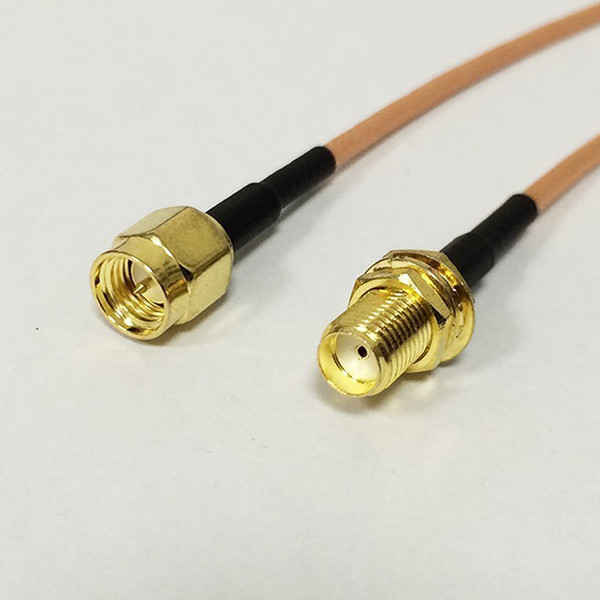 Wholesale 15CM RF SMA Switch Male to Female SMA Pigtail Cable RG316