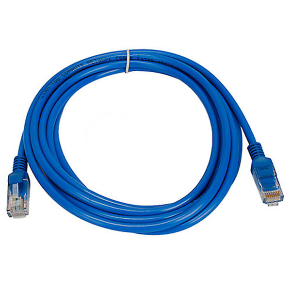 1M 1.5M 2M 3M-15M CAT5E CAT5 RJ45 Ethernet Internet Network Patch Lan Cable Cord Blue M/M for Networks WiFi Router 10pcs