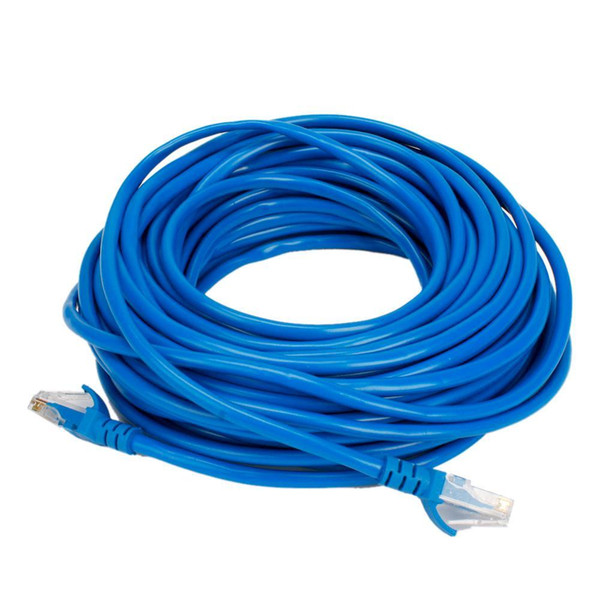 Network Cable 50FT Patch Cable Cat5E Network Ethernet LAN Cable CAT5 5E Blue Ship From USA CL096BU