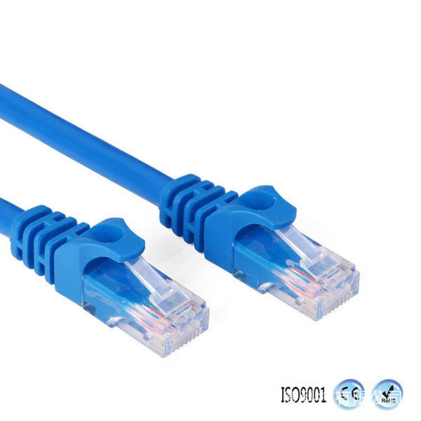 Ethernet Cable 3ft 1M 3m 5m RJ45 Ethernet Network Patch Cable Lan Cable Cord Blue Color Wire Jumper Network Connections RJ45 CAT5 5E CAT5E