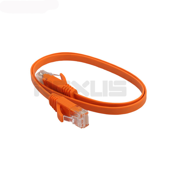 Cat6 Network RJ45 8P8C Cable Crystal Head Full Copper 10Mbps Wire 2M/5M/10M Orange