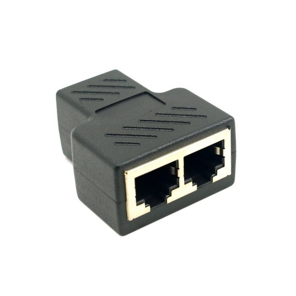 Cat6 RJ45 8P8C Plug To Dual RJ45 Splitter Network Ethernet Patch Cord Adapter cable With Shield