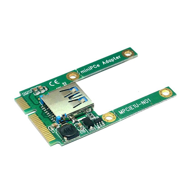 Notebook Mini PCI-e to USB adapter PCI e USB2.0 interface half-height full-height PCI-e expansion card