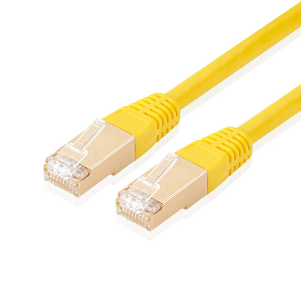 Cat7 Ethernet RJ45 Network Cable Lan Cable 10 Gigabit HD Transmission Pure Copper Shielded Ethernet Cable For Router Laptop