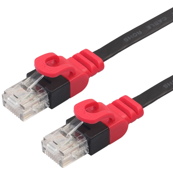 REXLIS RJ45 Male to RJ45 Male Ethernet Connection Cable Small size and light weight, portable and mini