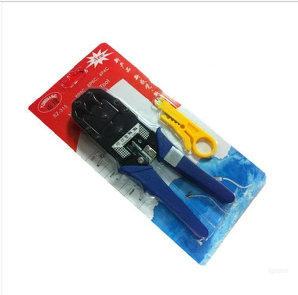 Network tools phone plugs tools 8P/RJ-45 and 6P/RJ-12, RJ-11 Crimp, Cut, and Strip Tool, network cable tool DHL free shipping