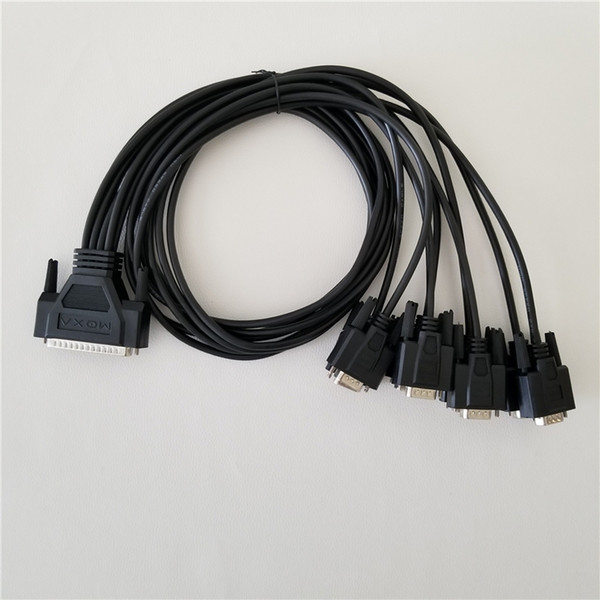 CP-168U V2 8 Serial RS232 PCI Multi-Port Serial Card 62Pin to 8 x 9Pin Adapter Data Extension Cable 1M