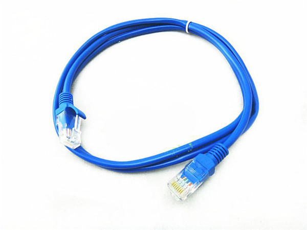 1M 1.5M 2M 3M 5M CAT5E CAT5 RJ45 Ethernet Internet Network Patch Lan Cable Cord Blue M/M for Networks WiFi Router 10pcs