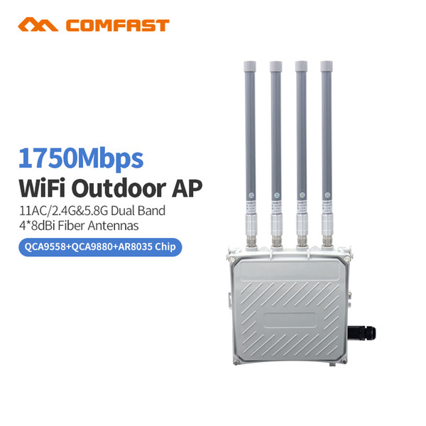 Comfast WA850 1750M 802.11AC dual-band outdoor wireless AP router 2.4+5.8ghz WIFI repeater router bridge wi fi access point AP