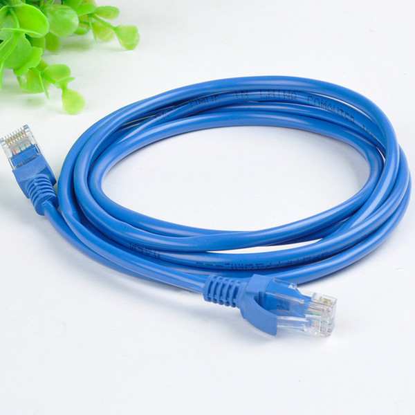 2M 78.7in Ethernet Cable Blue CAT5 CAT5E RJ45 Network Ethernet Patch Cord Lan Cable RJ-45 Computer Accessories