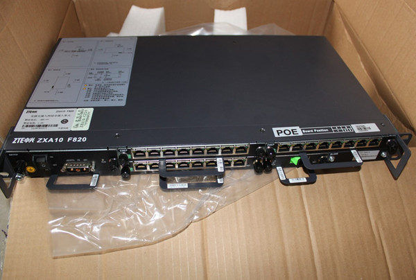 100% original Network Switches for ZTE F820 F821 GPON/EPON POE ONU