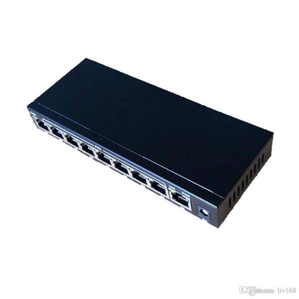 POE 9 Ports Ethernet IEEE802.3af POE switch ip phone camera Ceiling AP School WIFI tablets VLAN Smart city