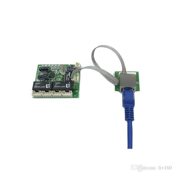 Mini PBCswitch module PBC OEM module mini size 5 Ports 10/100Mbps Network Switches Pcb Board mini switch module