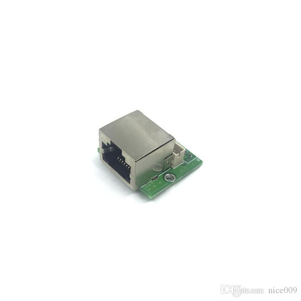 10/100/1000Mbps standard RJ45 network port to 2.0 pitch pin mini adapter module compatibility low power supply noise