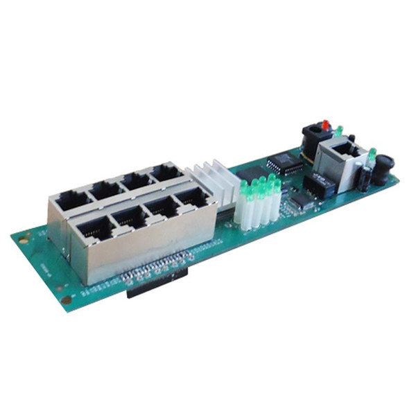 manufacturer direct sell cheap wired distribution box 8-port router modules OEM wired router module 192.168.0.1