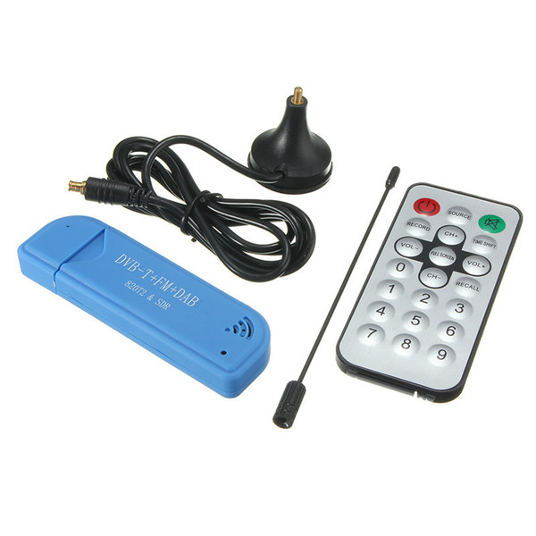 USB 2.0 Digital DVB-T SDR+DAB+FM HDTV TV Tuner Receiver Stick Sticks Receivers RTL2832U+R820T2 T2